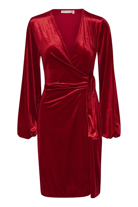 GorielIW Wrap Dress - True Red
