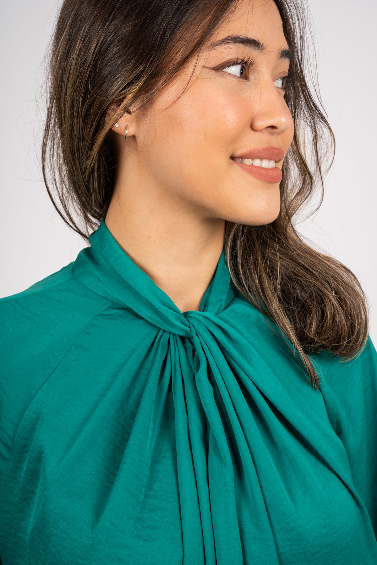 KotoIW Blouse - Ultramarine Green