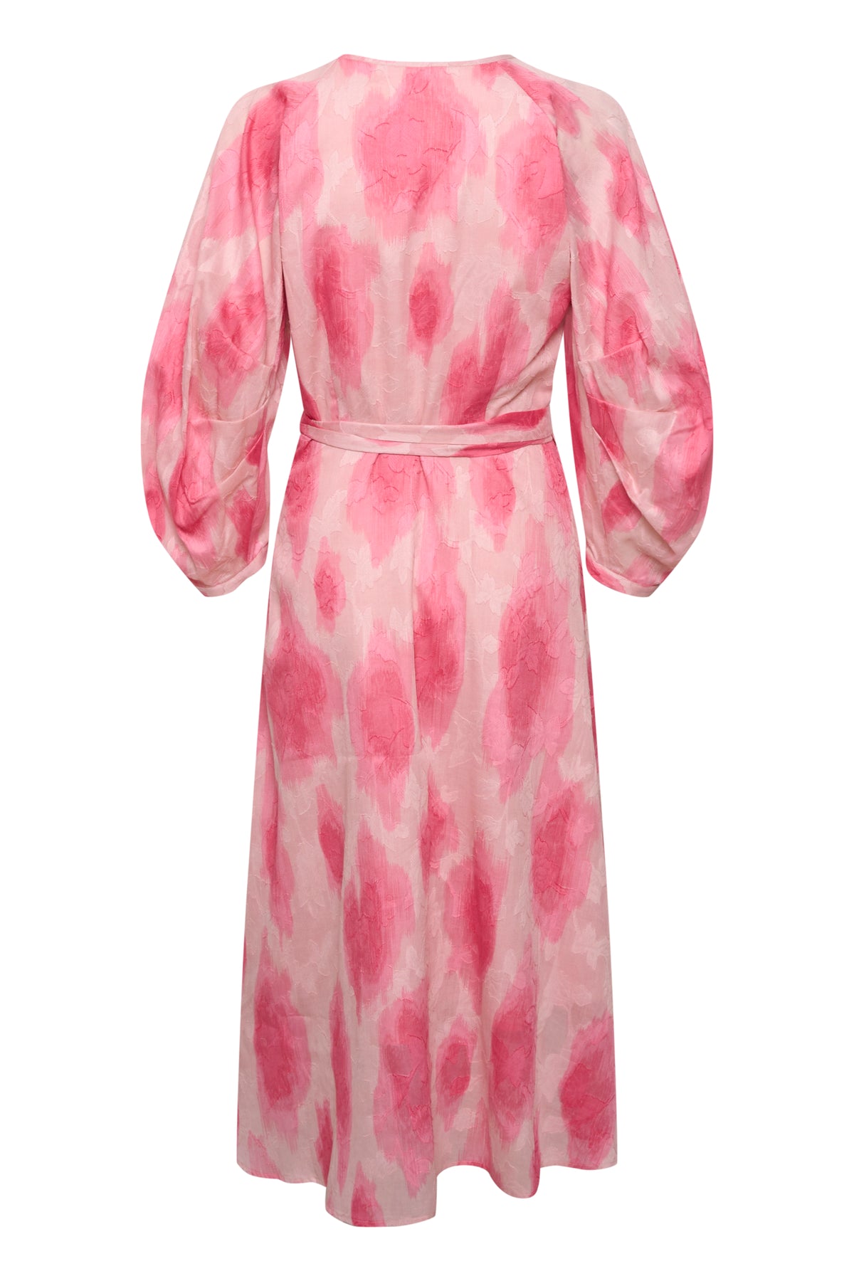 DimitraIW Wrap Dress - Pink Soft Shadow