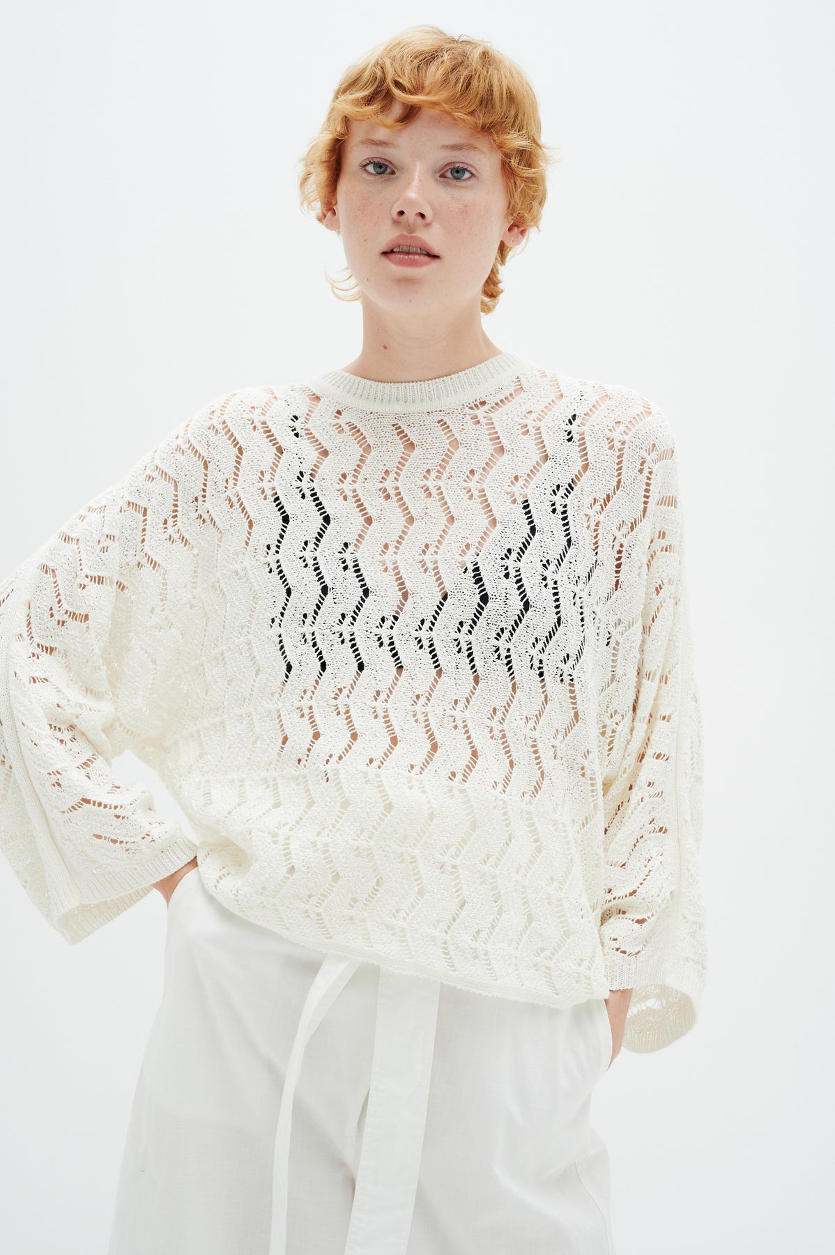 OrzalaIW Pullover - Pure White