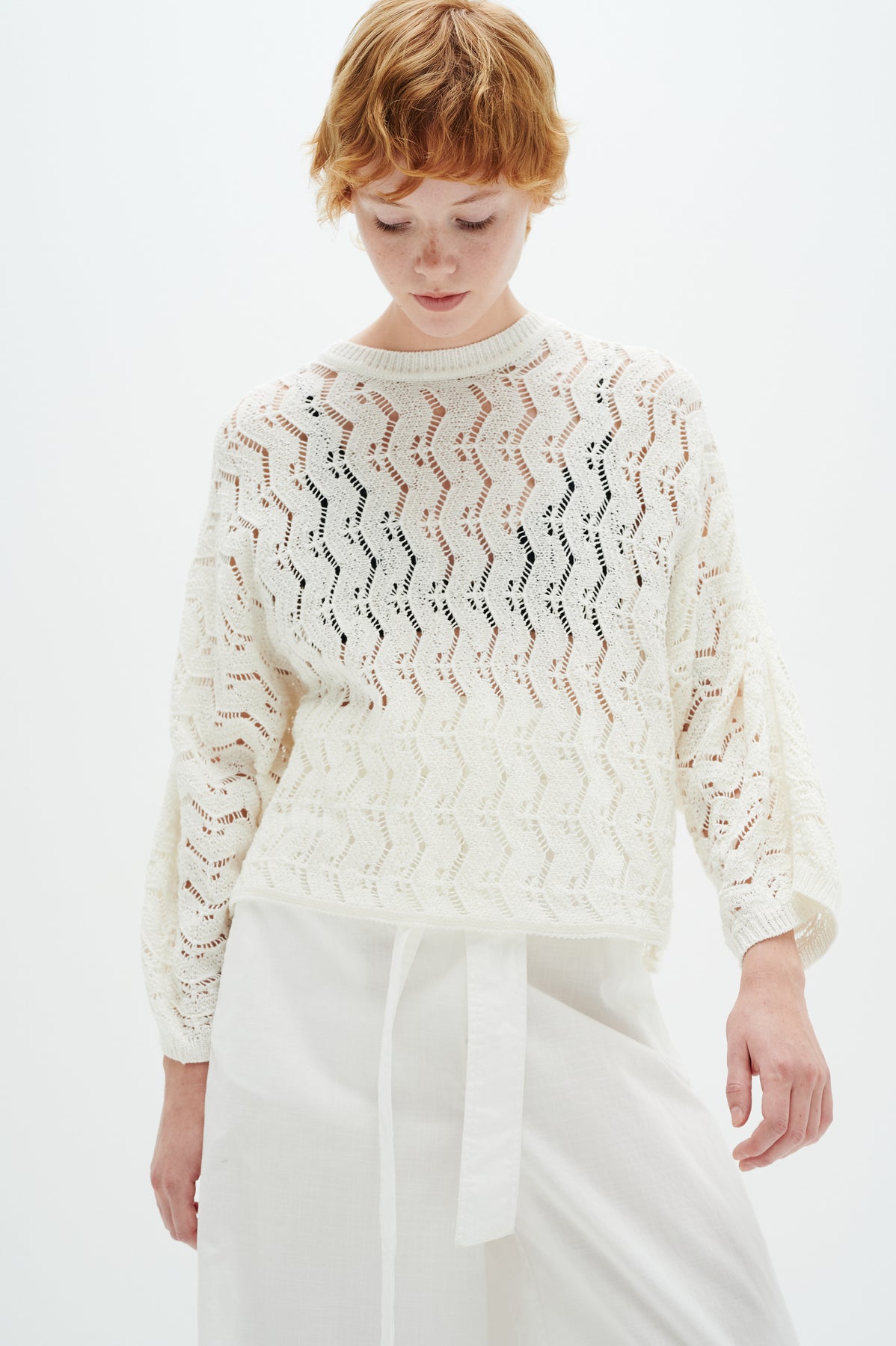 OrzalaIW Pullover - Pure White