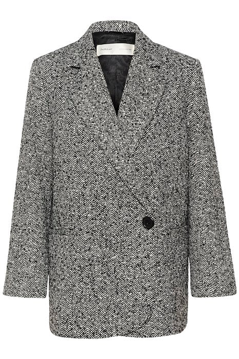 ZacIW Blazer - Black / White