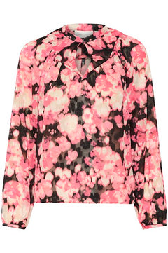 CisiraIW Blouse - Pink Floaty Flower