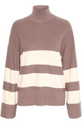 OthiliaIW Gittel Pullover - Whisper White/Sandy Grey