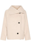 TiaraIW Short Coat - Haze Melange
