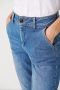 SoffiaPW Pants - Light Blue Denim