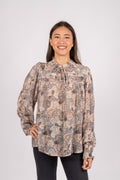 Randypw Shirt - Neutral Ornament Print