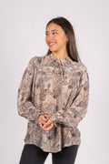 Randypw Shirt - Neutral Ornament Print