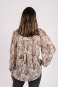Randypw Shirt - Neutral Ornament Print