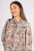 Randypw Shirt - Neutral Ornament Print