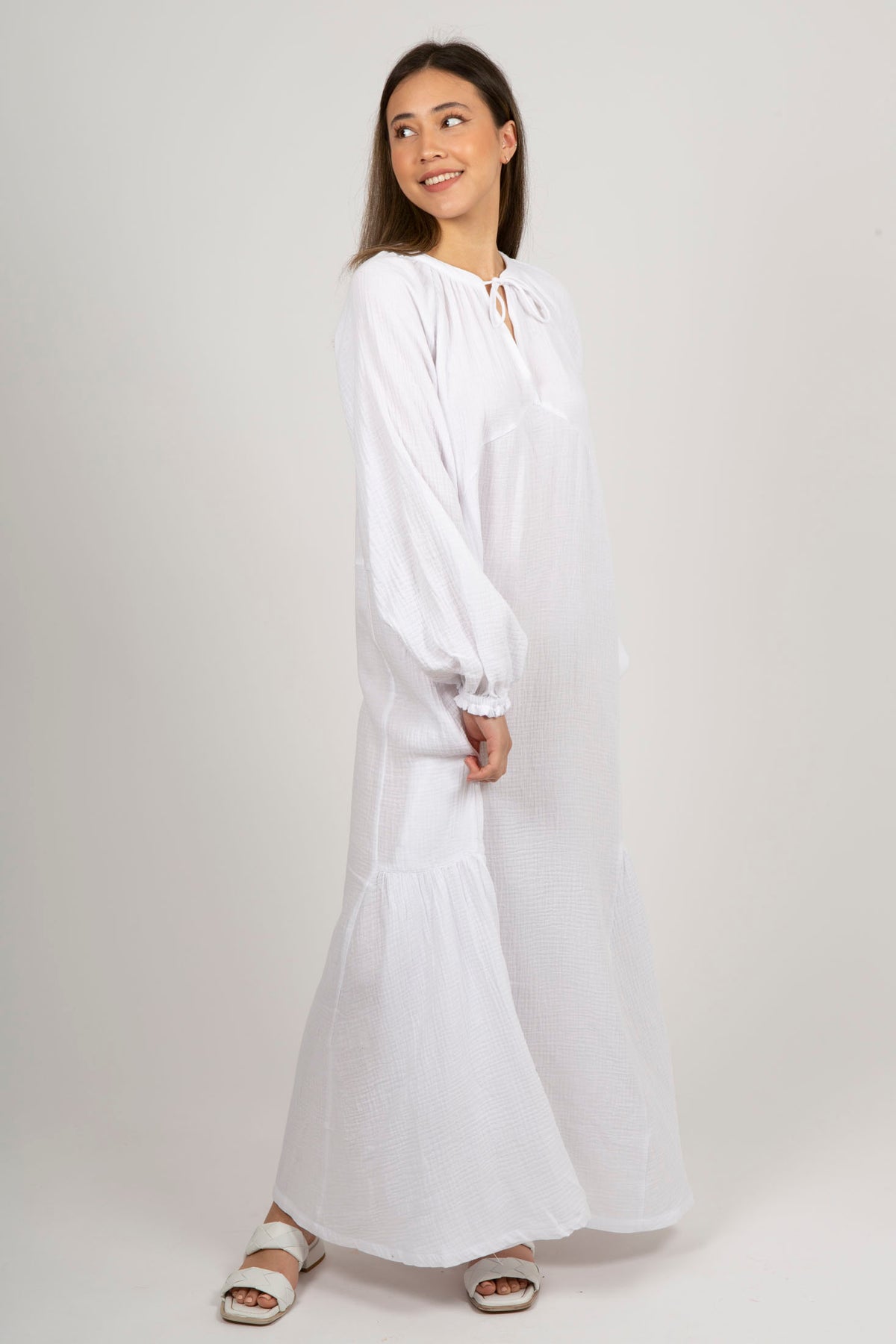 OannaPW Dress - Bright White