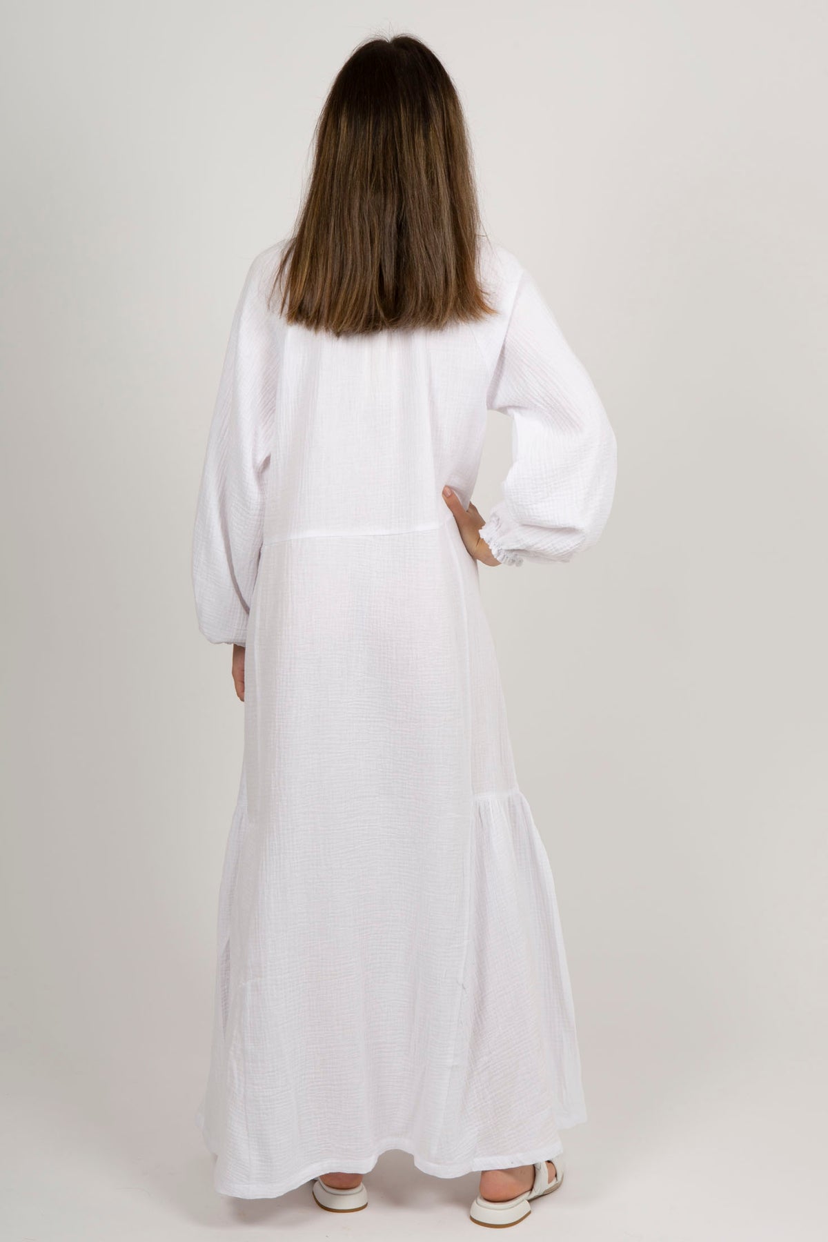 OannaPW Dress - Bright White