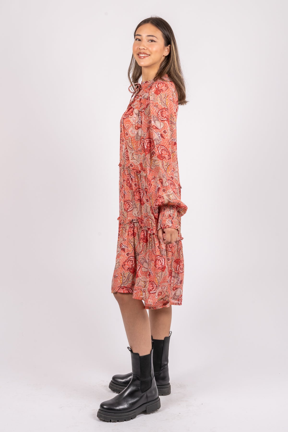 Randyspw Dress - Rubicondo Ornament Print