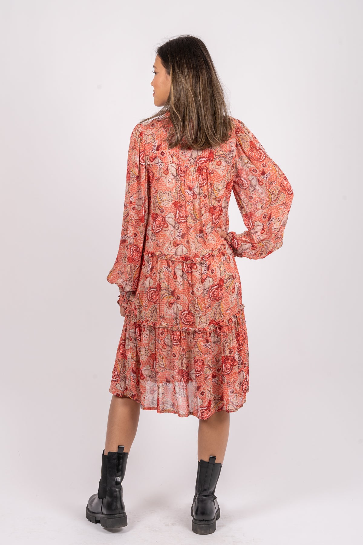 Randyspw Dress - Rubicondo Ornament Print