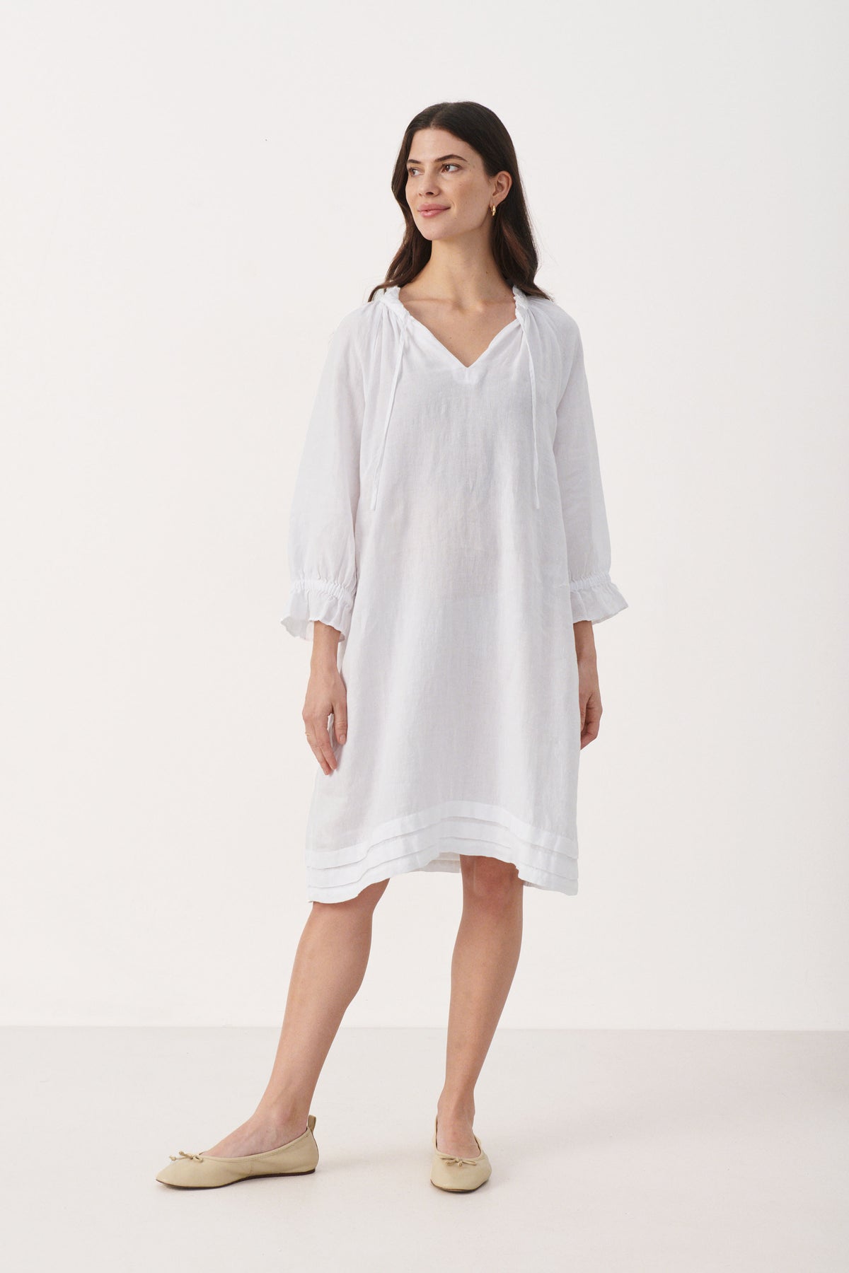 AraPW Dress - Bright White