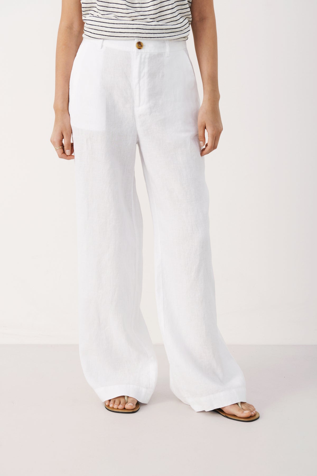 NinnesPW Pants - Bright White