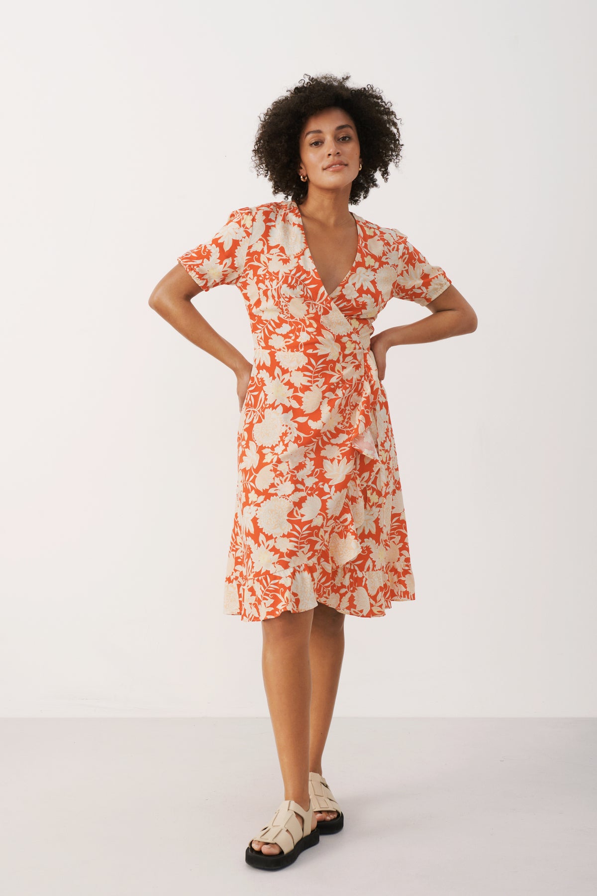 ClairePW Dress - Grenadine Wallpaper Print