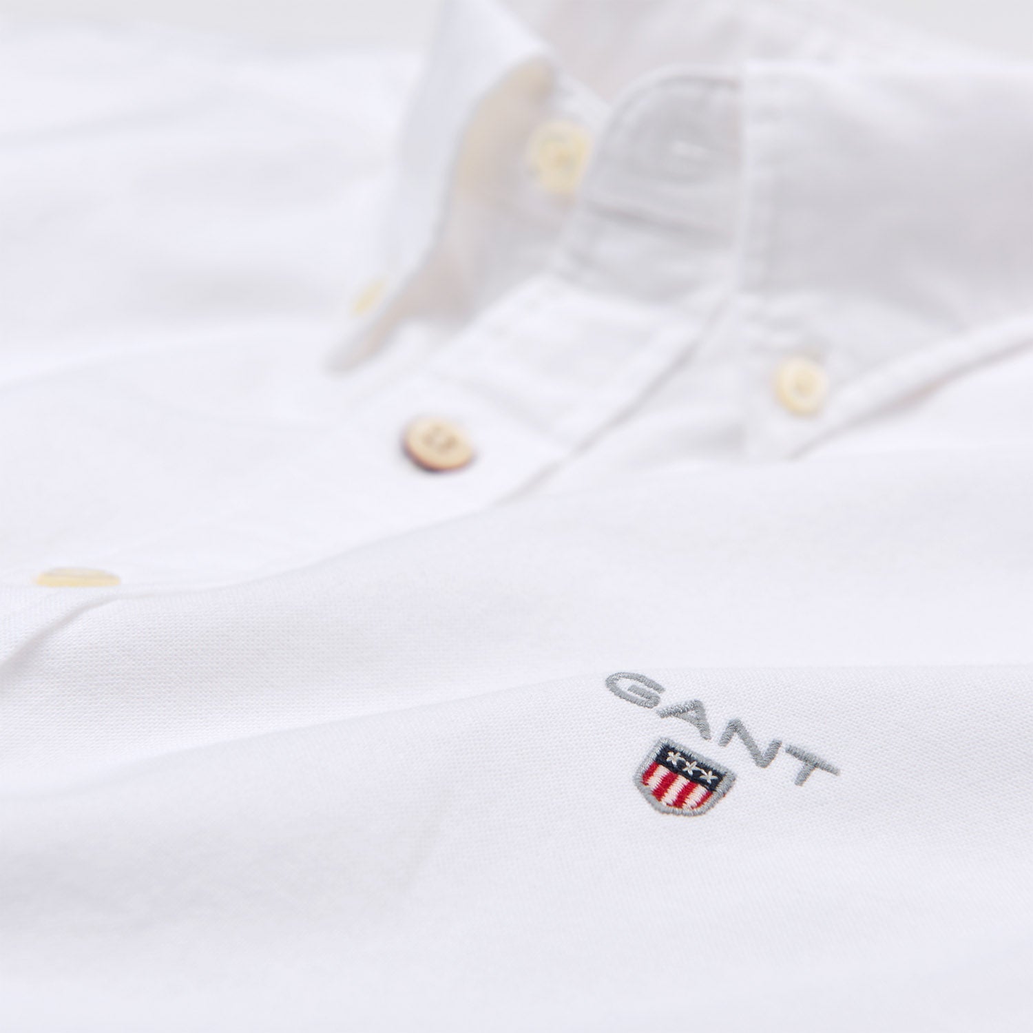 Slim Oxford BD - White