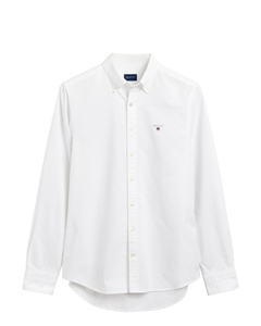Slim Oxford BD - White