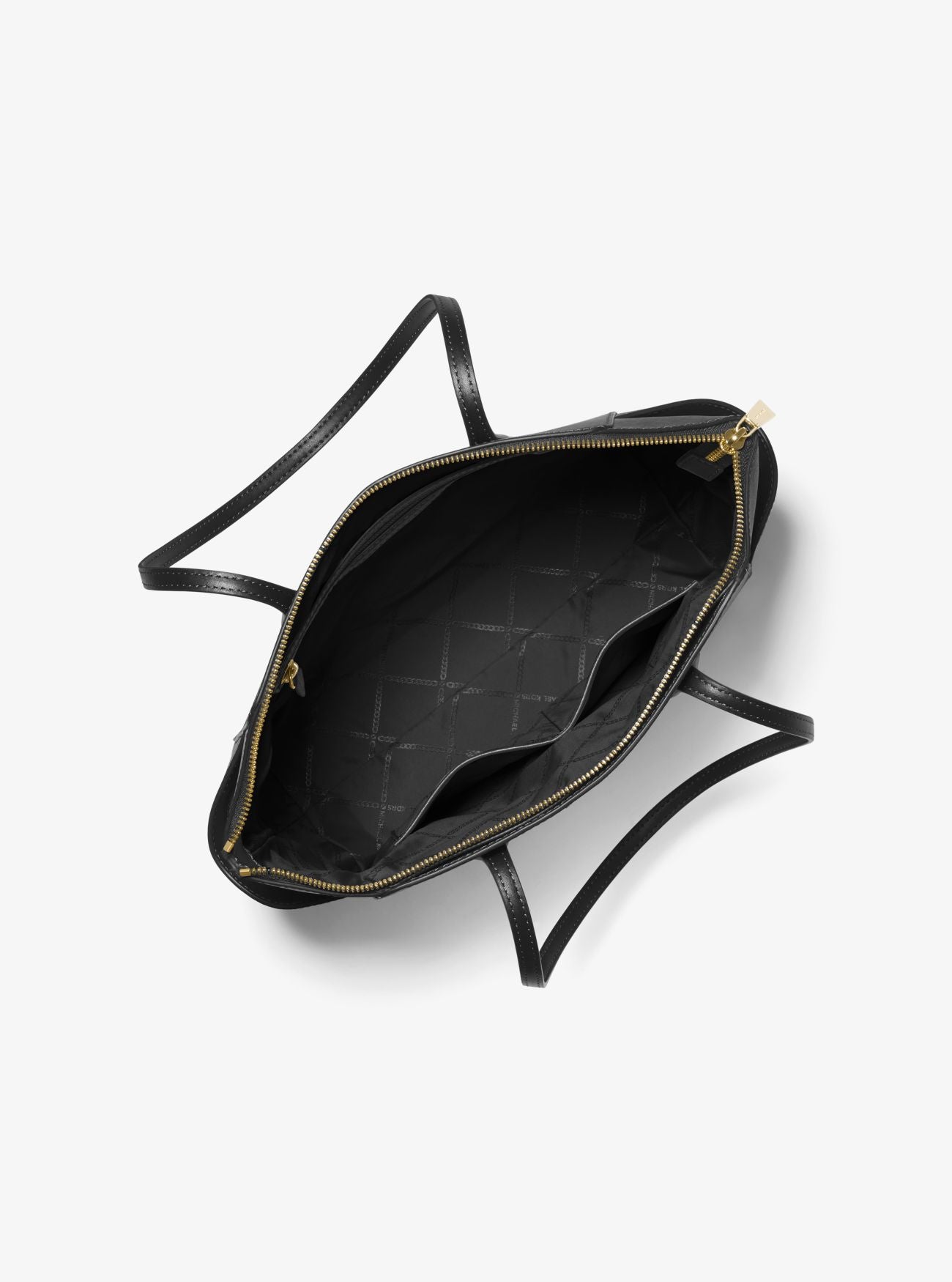 Marilyn Medium Saffiano Leather Tote Bag - Svart