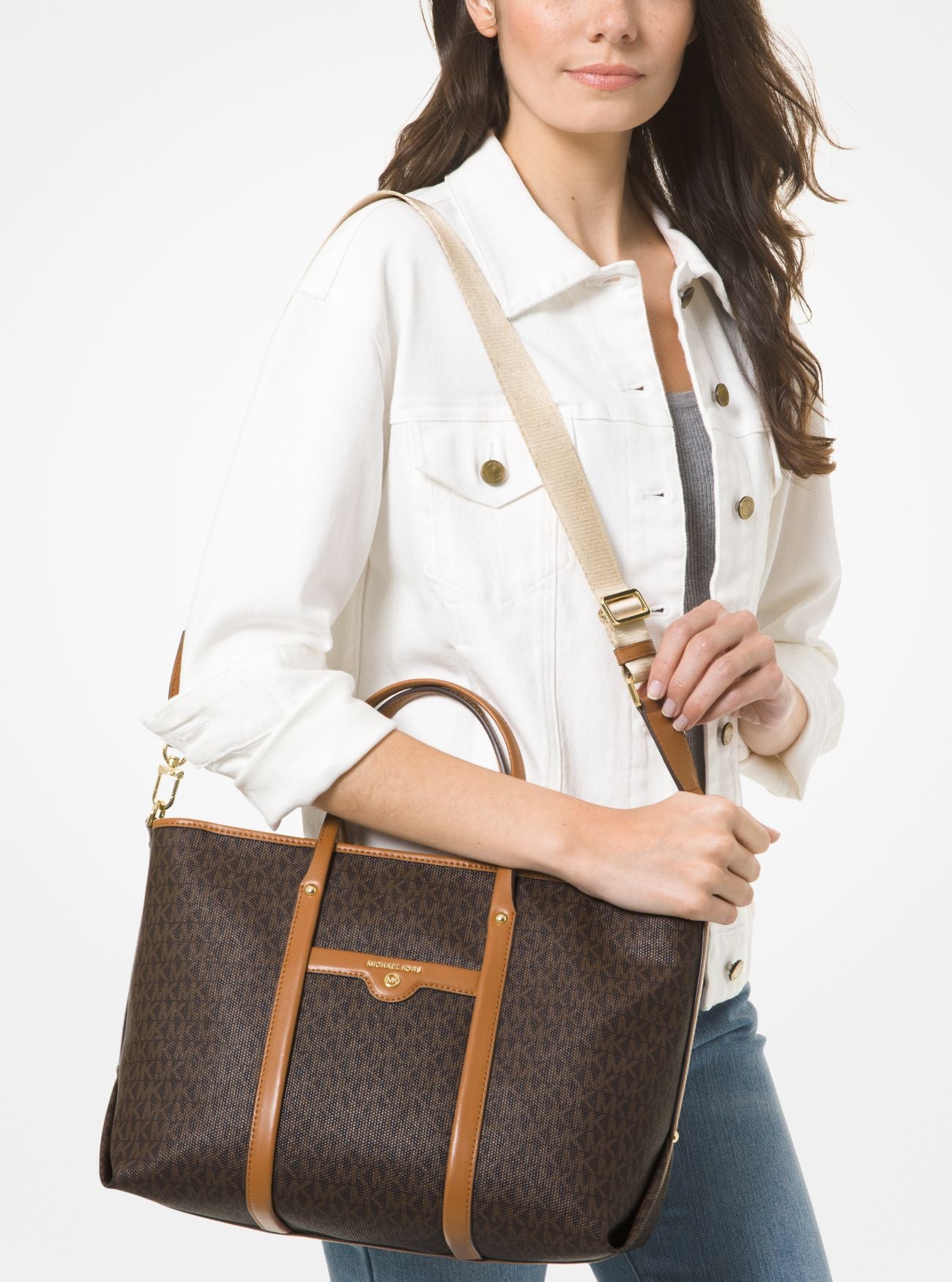 MD Conv Tote - Brn/Acorn