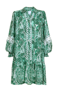 Teresa Dress - Jade Green