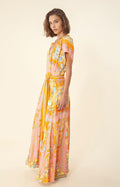 Feya Long Dress - Pink