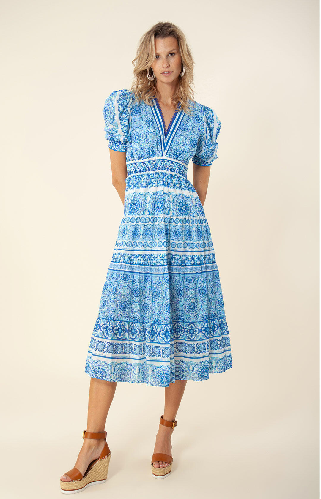 Jessamy Dress - Blue