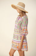 Elspeth Dress Short - Pink