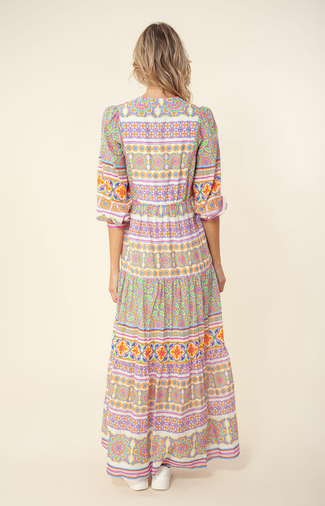 Elspeth Long Dress - Pink