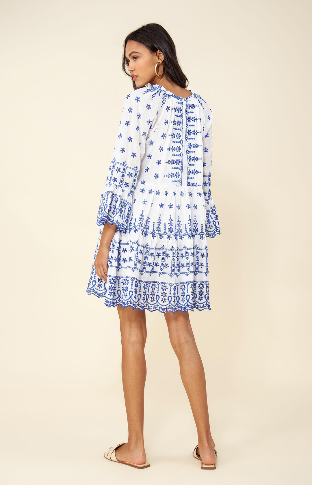 Amaryllis Dress Solid - White