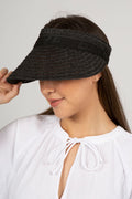 Day Straw Visor - Black