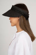 Day Straw Visor - Black