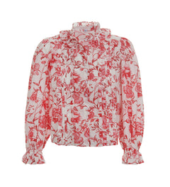Anna Blouse - Red