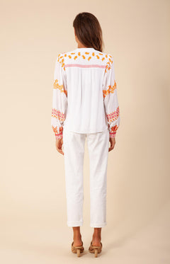 Kizzy Blouse - Coral