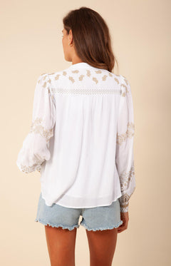Kizzy Blouse - Gold
