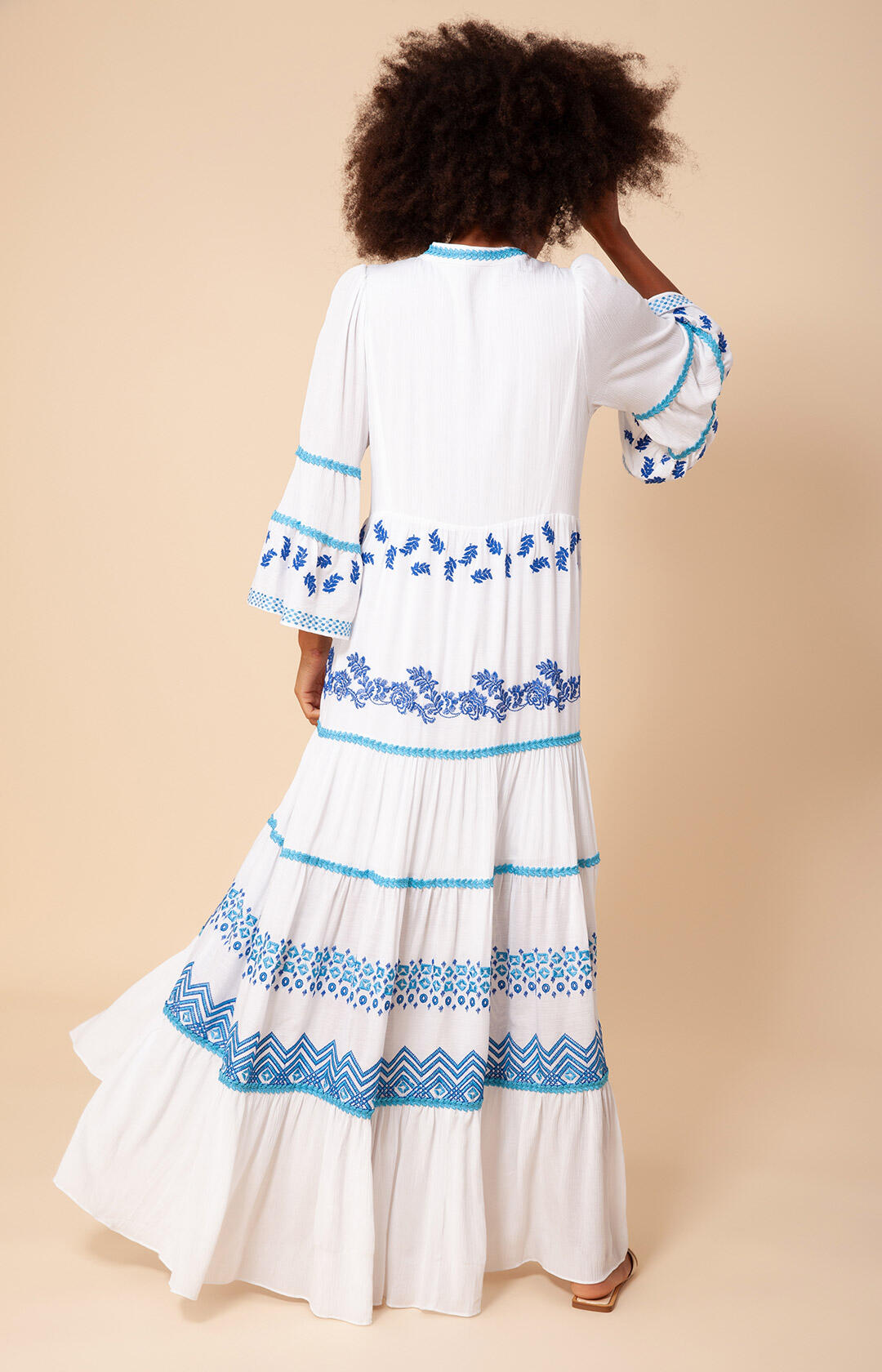 Taliah Long Dress - Blue