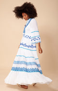 Taliah Long Dress - Blue