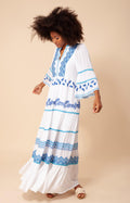 Taliah Long Dress - Blue