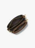 Jet Set Logo And Leather 4-In-1 Crossbody Bag - Brown/Blk