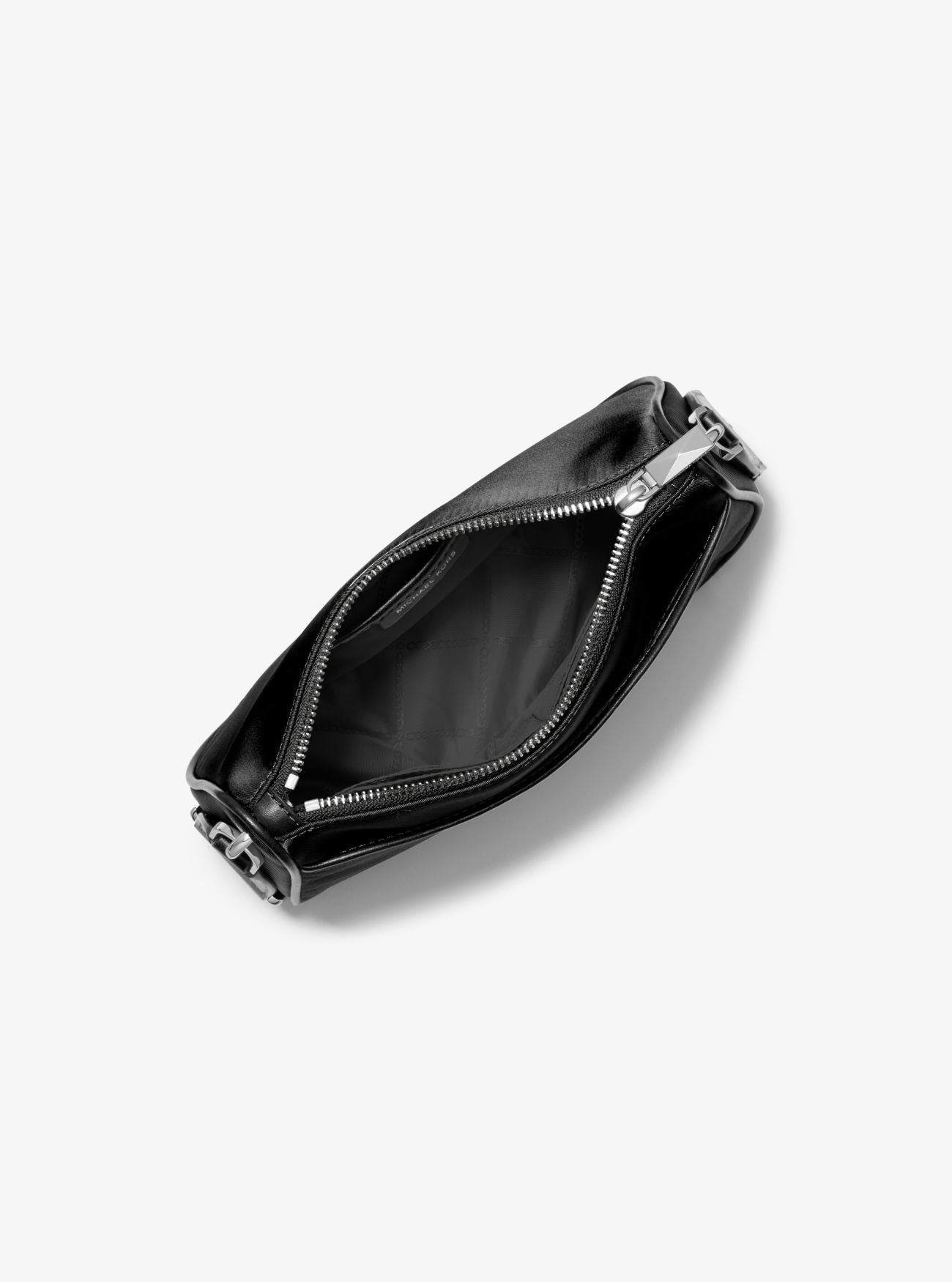 Jet Set Medium Nylon Gabardine Crossbody Bag With Case For Apple Airpods Pro - Black