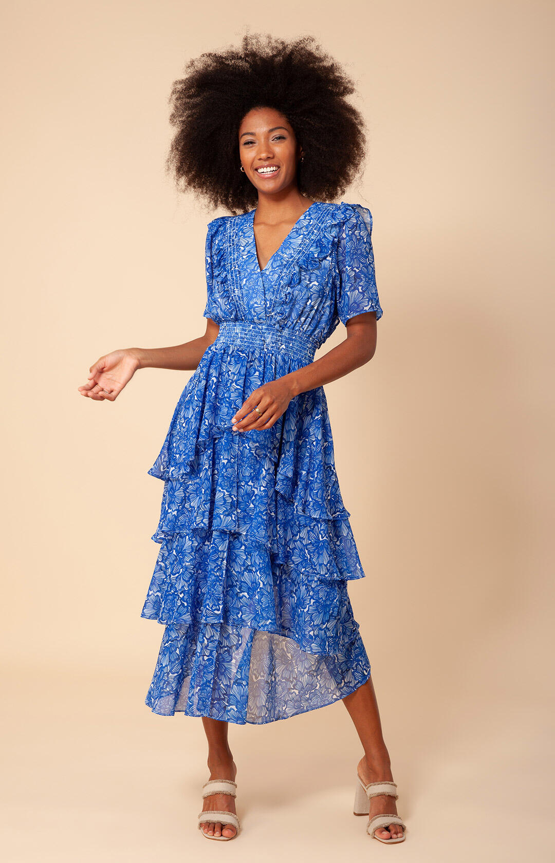 Darcey Dress - Blue