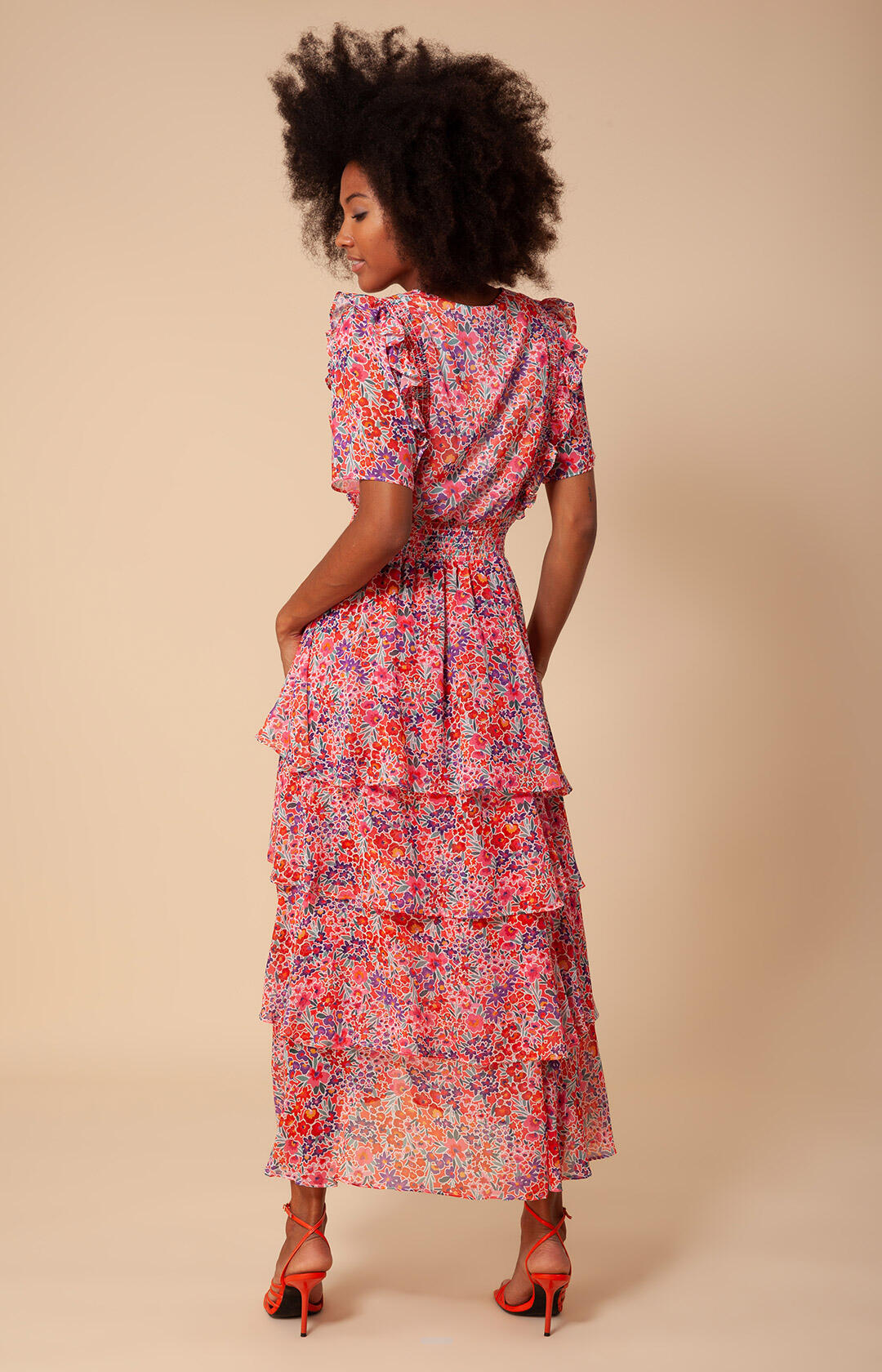 Darcey Dress - Red