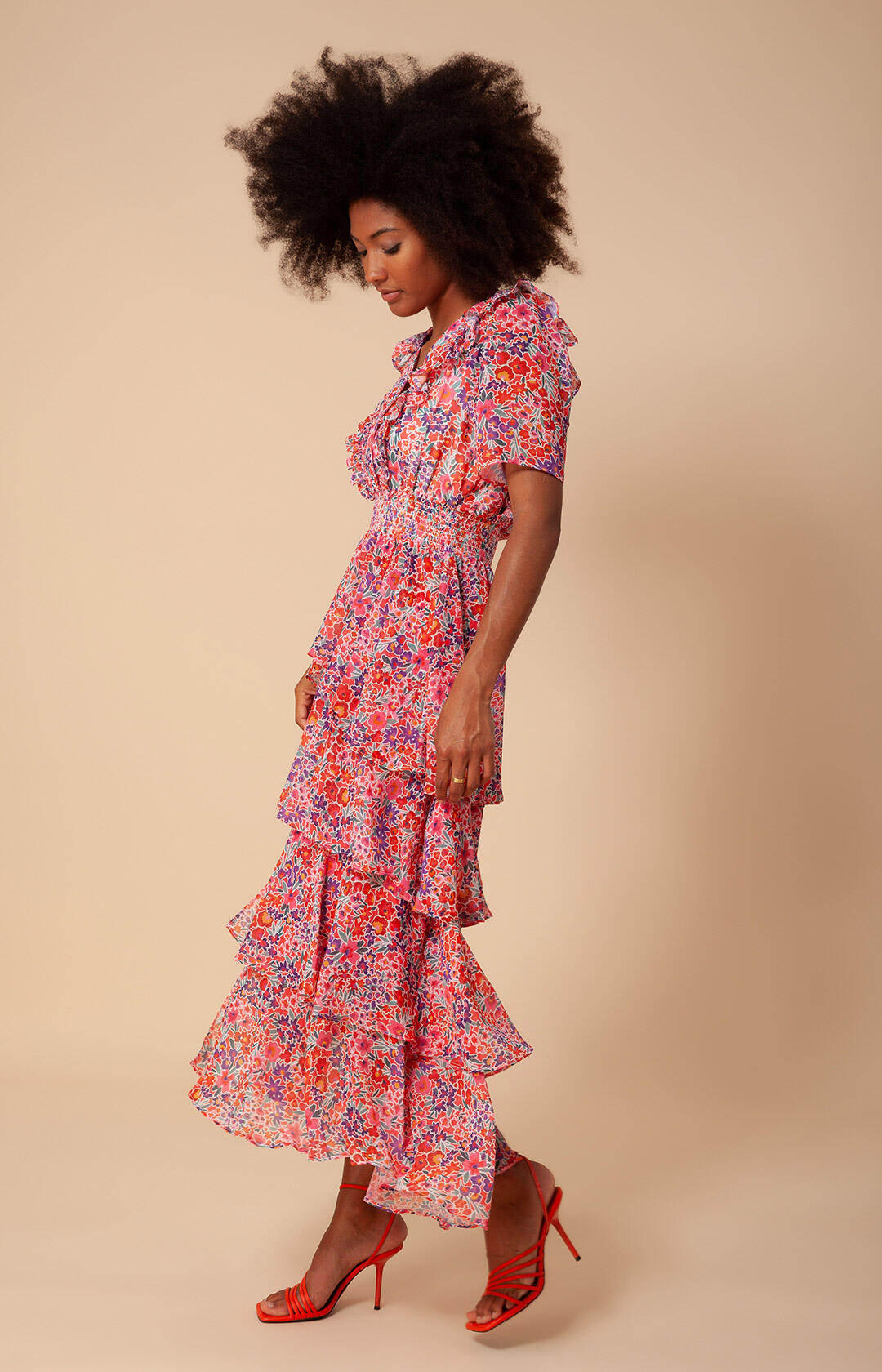 Darcey Dress - Red