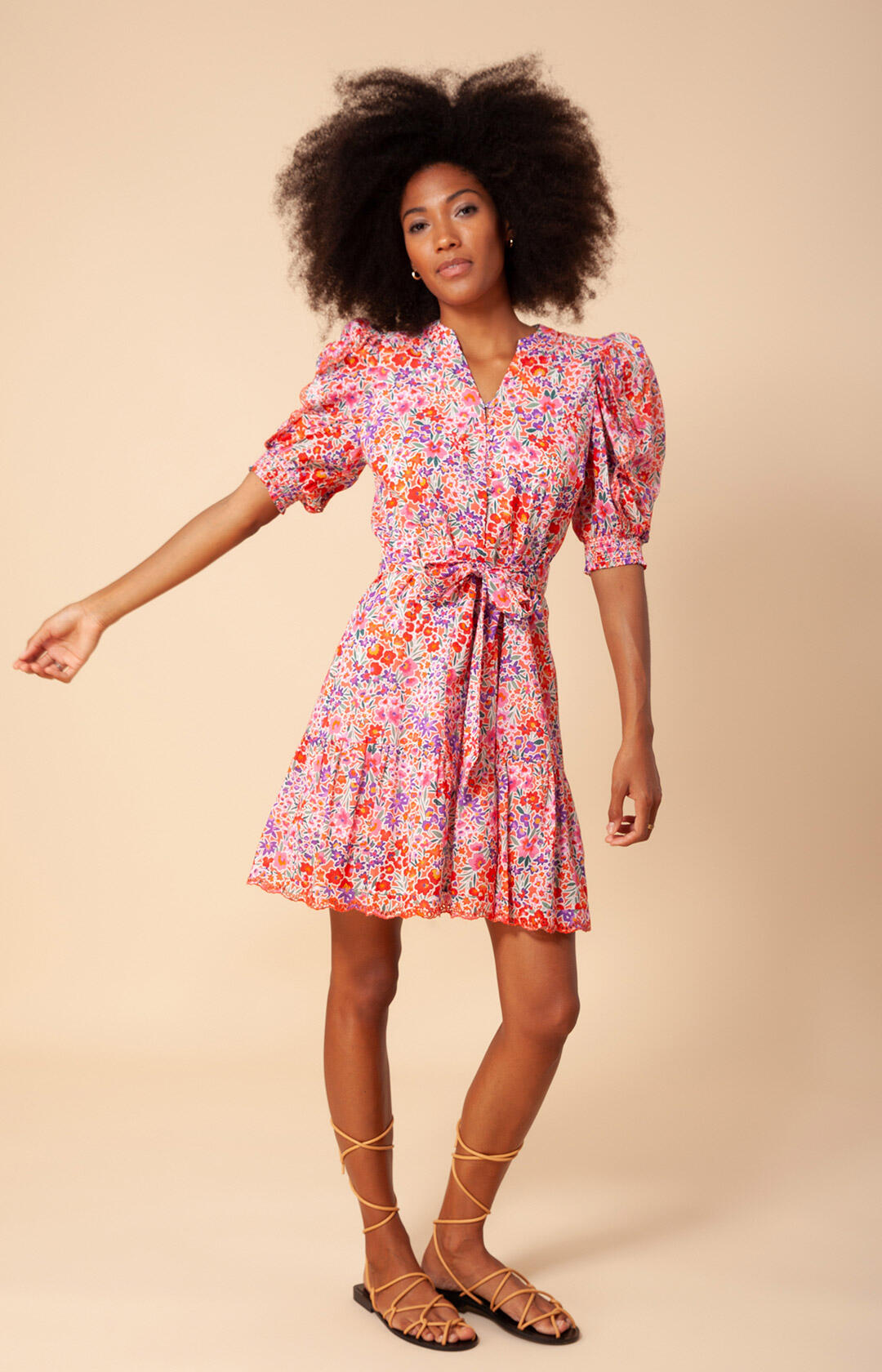 Matilde Dress - Red