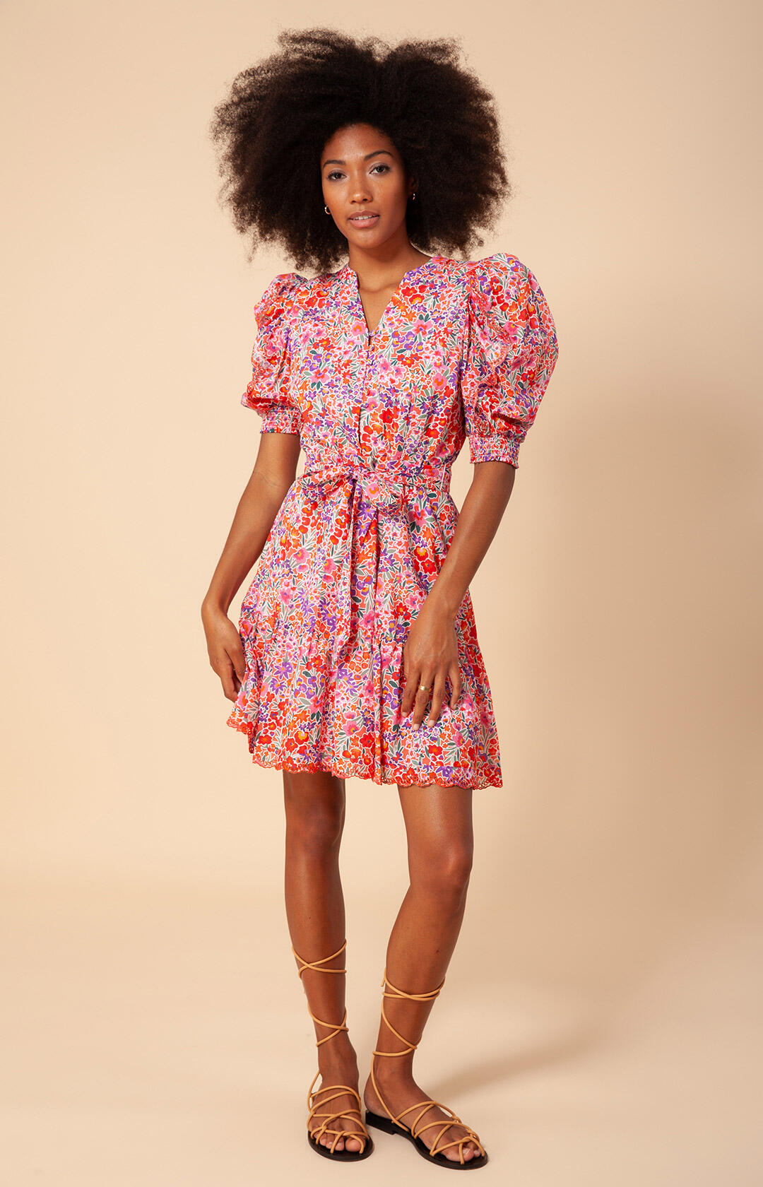 Matilde Dress - Red