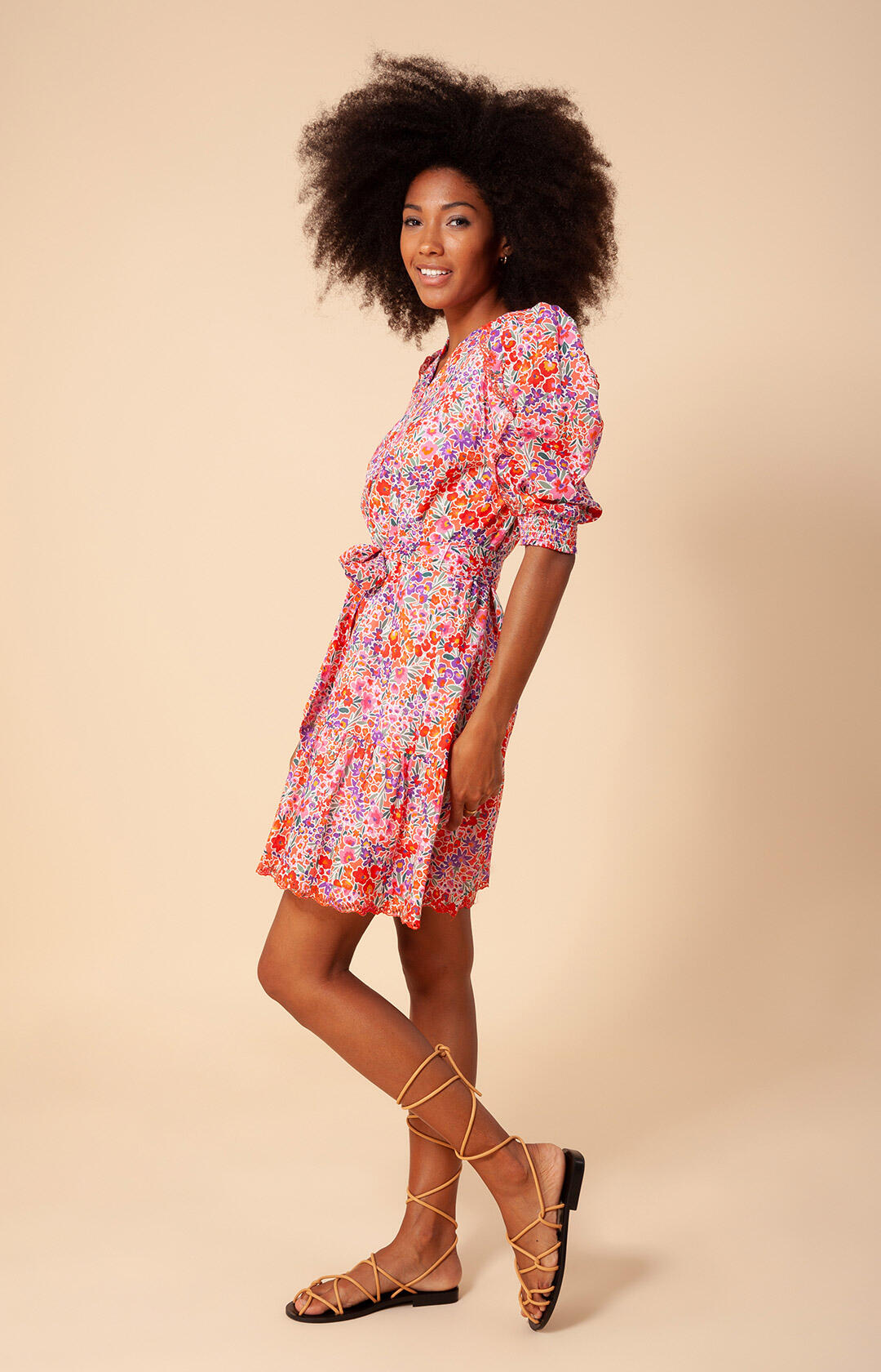 Matilde Dress - Red