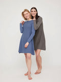 Cecilie Merino Dress - Brown