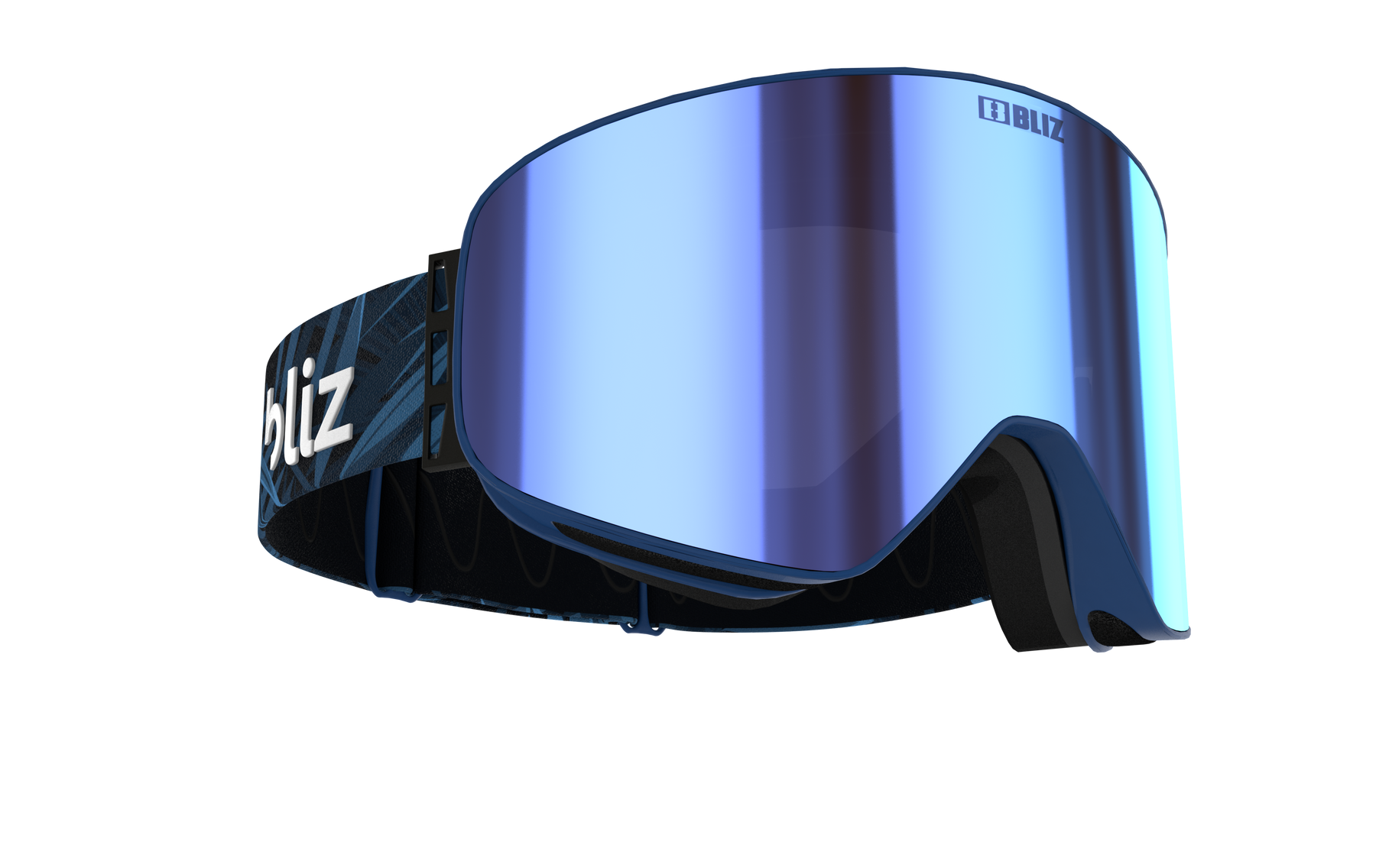 Goggles Flow - Blue/Brown w Blue Multi