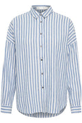 AmosIW Kiko Shirt - Blue Stripes